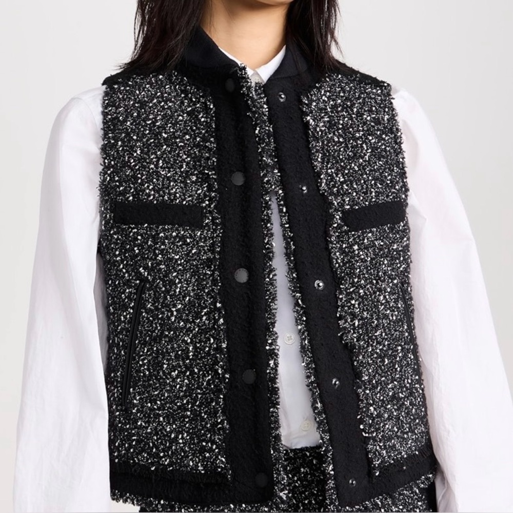 Rag and Bone Judith Tweed Vest